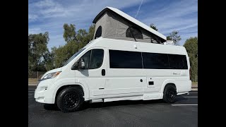 2024 Roadtrek Zion Slumber 3500 EXT 600AH Lithium System Power Rear Lounge Pop Top [upl. by Kinelski104]