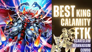 THE BEST KING CALAMITY COMBO SCARECLAW MANNADIUM YuGiOh MASTER DUEL [upl. by Portwin]