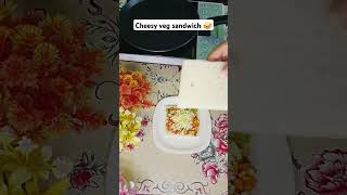 Cheesy Veg Sandwich 🥪sandwich vegsandwich breadrecipe subscribe share like food cooking [upl. by Batty]