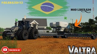 PLANTADEIRA MOMENTUM VALTRA 40 LINHAS MAPA PARANAZÃO V2FARMING SIMULATOR 19 [upl. by Merry]