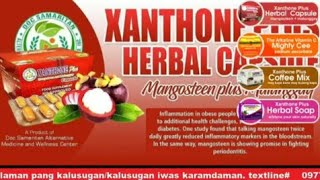 Mga Natulungan ng Xanthone Plus Herbal Capsule Live Testimonies 2020 [upl. by Weingartner]