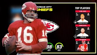 SO I ADDED LEN DAWSON TO THE 2024 KANSAS CITY CHIEFS THEN SIMMED THE YEAR [upl. by Fermin]