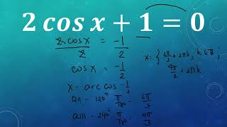 SOLVING TRIGONOMETRIC EQUATIONS [upl. by Gerhardt298]