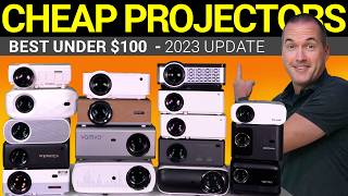 Should you buy a cheap projector in 2023 I tested every 1080p projector on Amazon under 100 [upl. by Adnahs615]