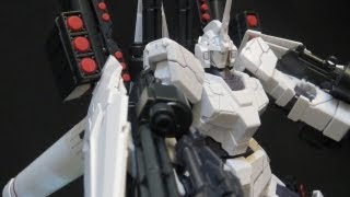 HGUC Full Armor Unicorn Gundam review 5 Armed Gundam UC Banaghers Gunpla plastic model ガンプラ [upl. by Akerahs168]