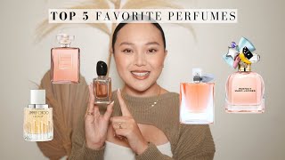 Top 5 Favorite Perfumes For Women [upl. by Aikemat]