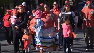 Healing walk held in downtown Billings [upl. by Naugan]