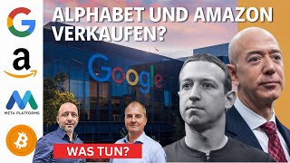 Alphabet mit guten Zahlen Amazon  Meta Plaforms  Bitcoin [upl. by Ignazio687]