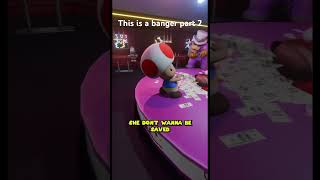 Save me Mario by Brandon Jamar Scott youtube memes youtubeshorts funny mario mariokart peach [upl. by Johansen]