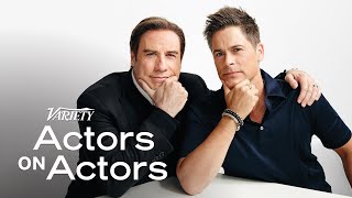 John Travolta amp Rob Lowe  Actors on Actors  Full Conversation [upl. by Lekram]