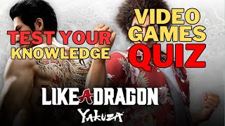 10 questions every Yakuza fan should know Can you get them all [upl. by Aunson]