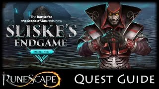 RuneScape 3 Sliskes Endgame  Grandmaster Quest HD Quick GuideWalkthrough  Map links [upl. by Etirugram]