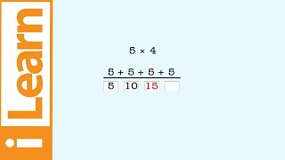 Multiplication Using Repeated Addition 2510 [upl. by Lockhart]