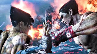 TEKKEN 8 Jin vs Kazuya Final Fight Scene 4K ULTRA HD Tekken Story Cinematic [upl. by Lesde]