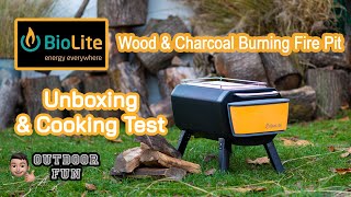 BioLite Firepit Unboxing amp Cooking Test [upl. by Phila287]