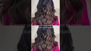 Règle numéro 11  Les cheveux trempés réduisent leffet de ton soin hairshorts cheveux hairhacks [upl. by Enivid]