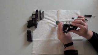 Glock 26 Gen4 detail strip  disassembly  reassembly [upl. by Clemens]