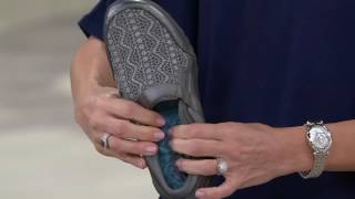 Skechers BreatheEasy Crochet Leather slipons  Clean Sweep on QVC [upl. by Lorrimer]