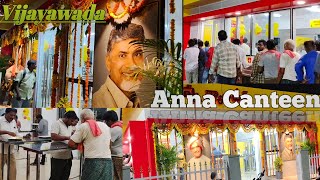 Anna canteen in Vijayawada ll gandhi nagar ll vijayawada foodvlog fashion boy pin2❤️ [upl. by Retsek]