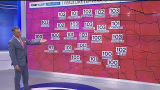 Heat advisory remains in effect across North Texas [upl. by Hillyer]