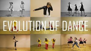 Evolution of Dance  kids edition  Plesno Mesto [upl. by Daza718]