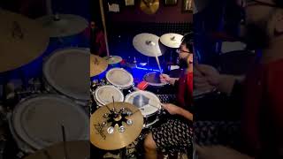 A short ostinato improvisation over my kit  Souradeep Nag  🥁🧿 [upl. by Schoenburg633]