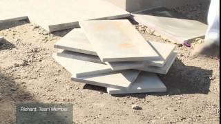 How To Stack Pavers  DIY At Bunnings [upl. by Hansel]