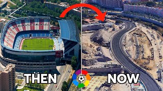 Demolished La Liga Stadiums Then and Now  TFC Stadiums [upl. by Awad587]