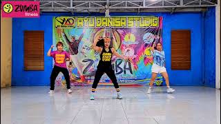 Bubble and Wine  Dj Hard2def ft BayC  Zumba  Fitness  Choreo  Zin Ayu Danisa [upl. by Aicilaana]