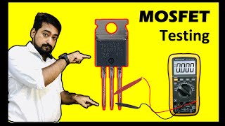 MOSFET testing  Checking MOSFET with Multimeter  MOSFET checking in Hindi  MOSFET Working [upl. by Hedgcock]