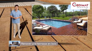 Comment rénover une terrasse en bois  Ma Maison A à Z [upl. by Ginnie794]