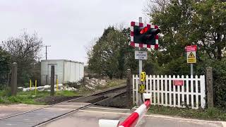 Woodsford No 37 level crossing Dorset [upl. by Sylas]