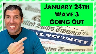 January 24th  Wave 3 of Checks Going Out for Social Security amp SSDI [upl. by Oren]