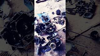 How to do full engine fitting super splendor glamour bike short video viral video [upl. by Bodwell]