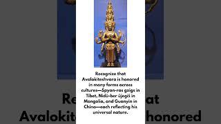 Avalokiteshvara Manifestation of the selfborn Eternal Amitabha Buddha [upl. by Eynaffit]