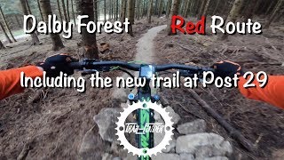 Trail Centre MTB  Dalby forest Red trail [upl. by Sirc]