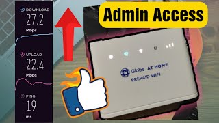 GLOBE AT HOME PREPAID WIFI SIGNAL BOOSTADMIN ACCESS  JayMadzTV [upl. by Sigismondo]