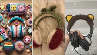 WONDERFUL CROCHET HEADPHONE COVER [upl. by Enileuqcaj]