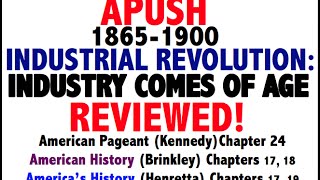 American Pageant Chapter 24 APUSH Review [upl. by Eastlake]