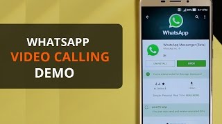 How to use WhatsApp video calling [upl. by Savell]