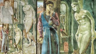 Copying a painting by Edward BurneJones [upl. by Haziza]