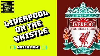 ARSENAL VS LIVERPOOL  PRESEASON ON THE WHISTLE [upl. by Ntsud219]