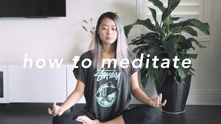 How to Meditate 🙏🏼 [upl. by Nylirak]