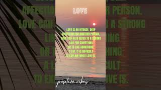 LOVE MEANING  WHAT IS LOVE  ENGLISH DICTIONARY [upl. by Eelsha]