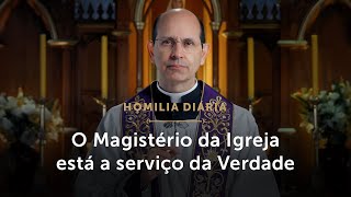 Homilia Diária  O que é o Magistério autêntico da Igreja Festa da Cátedra de São Pedro [upl. by Ranger477]