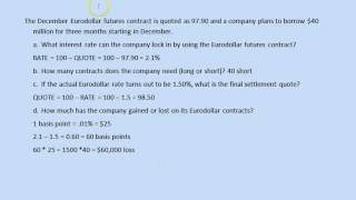 Eurodollar Futures Contract [upl. by Julian]