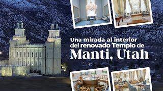 Una mirada al interior del renovado Templo de Manti Utah [upl. by Refotsirk416]