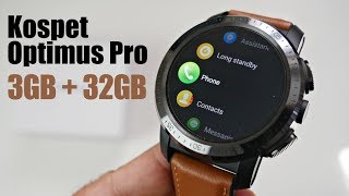 Kospet Optimus Pro Full Android Smartwatch  AMOLED  3GB32GB [upl. by Middle256]