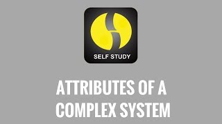 Attributes of a complex system [upl. by Alehcim478]