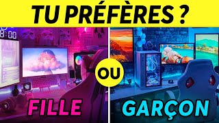 Tu préfères Filles VS Garçons 👦👧 [upl. by Harac]